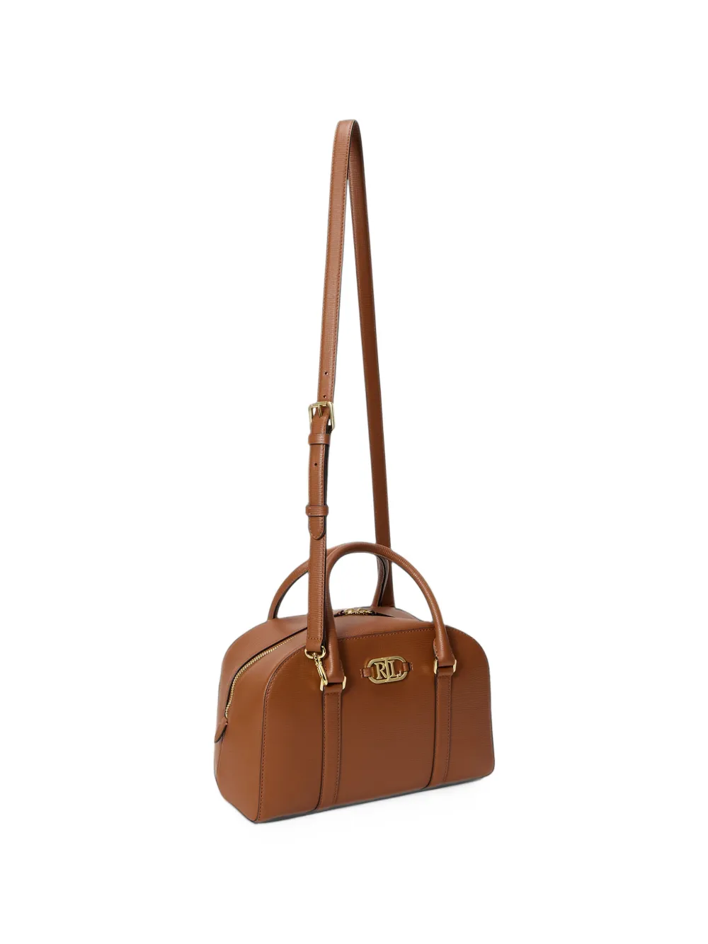 Lauren Ralph Lauren Shopper met logoplakkaat Bruin