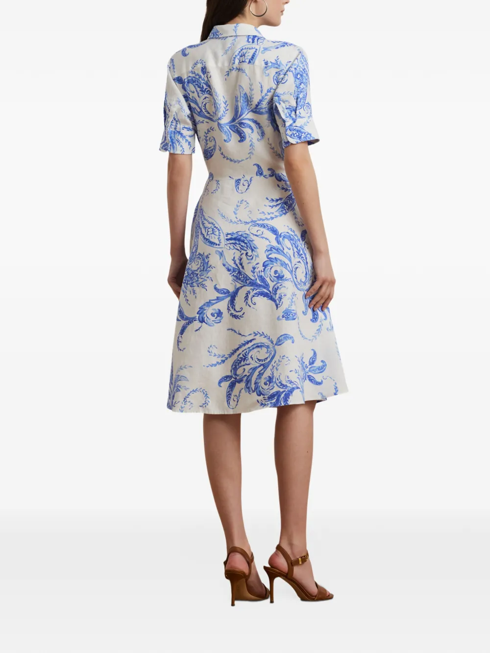 Lauren Ralph Lauren paisley-print dress Wit