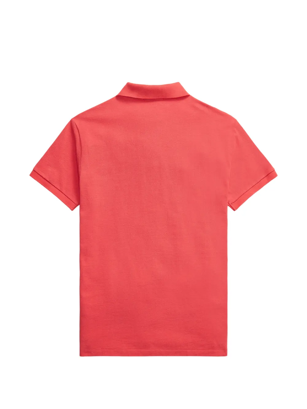 Polo Ralph Lauren logo-embroidered piqué polo shirt Rood