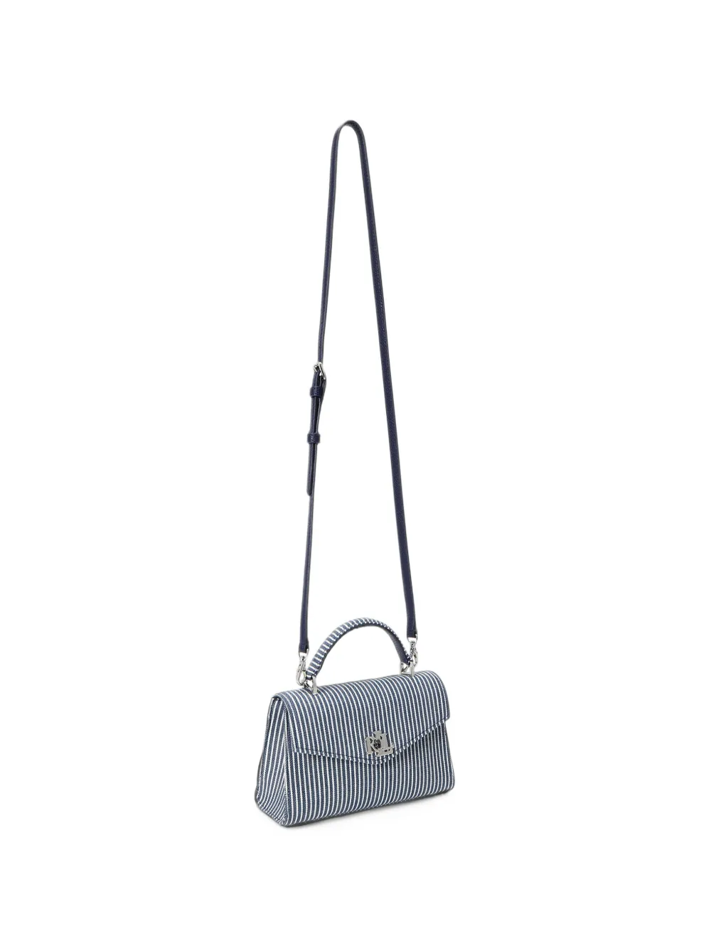 Lauren Ralph Lauren Shopper met logoplakkaat Blauw