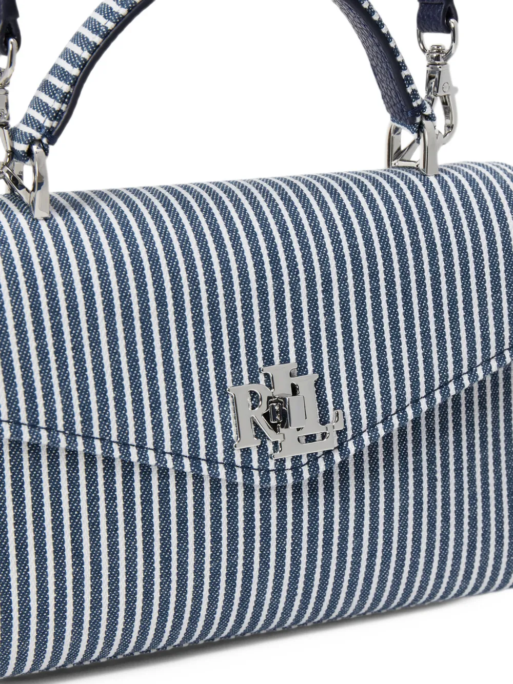 Lauren Ralph Lauren Shopper met logoplakkaat Blauw