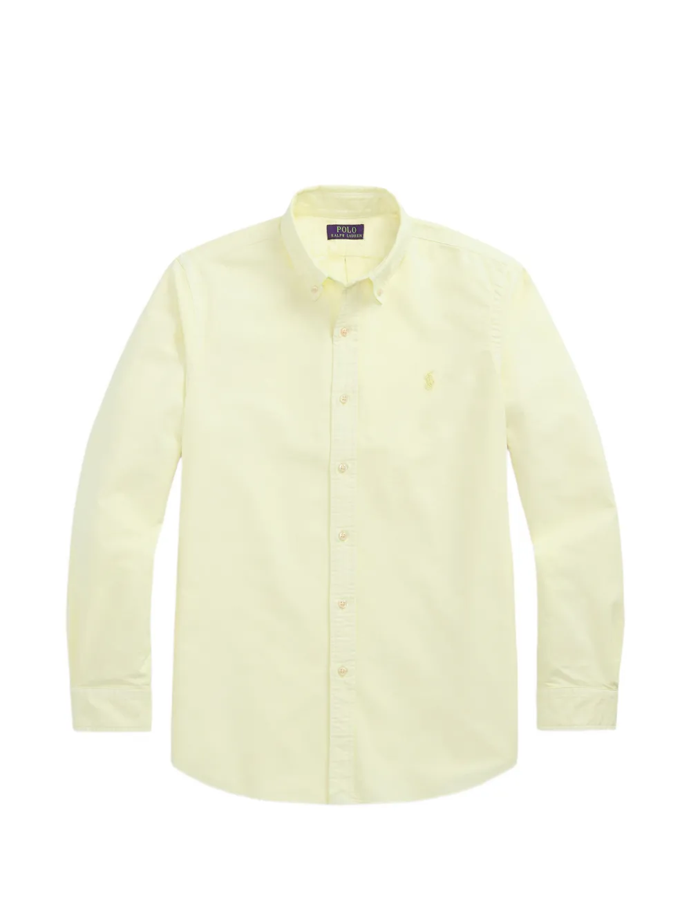 Polo Ralph Lauren logo-embroidered shirt Groen