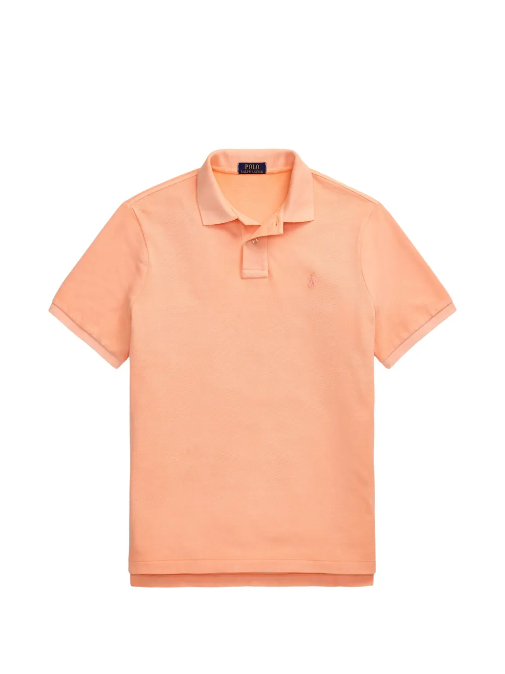 Polo Ralph Lauren logo-embroidered piqué polo shirt - Arancione