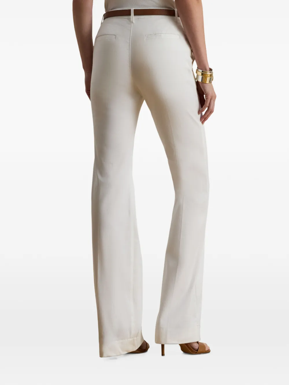 Lauren Ralph Lauren straight-leg trousers Wit
