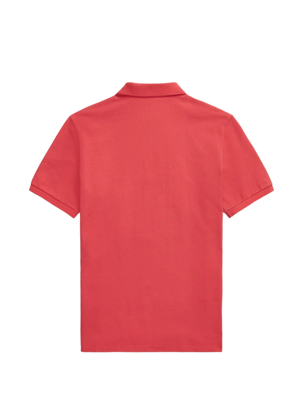 Polo Ralph Lauren logo-embroidered piqué polo shirt Rood