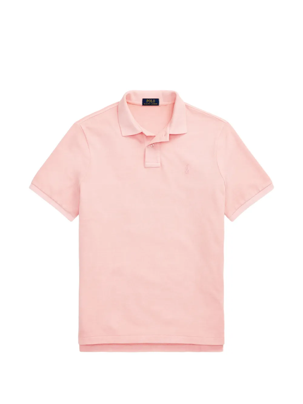 Polo Ralph Lauren logo-embroidered polo shirt Roze