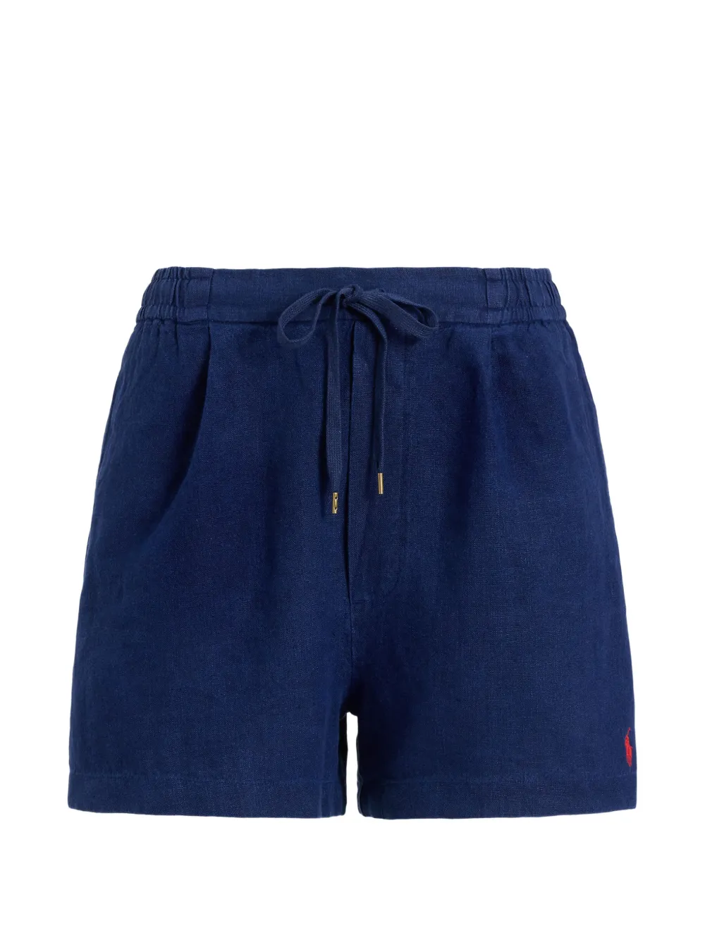 Polo Ralph Lauren linen drawstring shorts Blauw