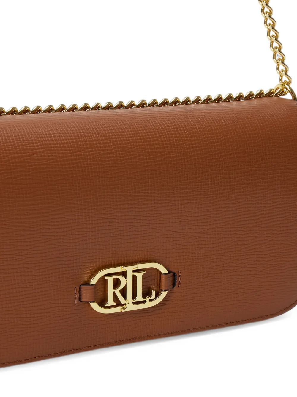 Lauren Ralph Lauren Schoudertas met logoplakkaat Bruin