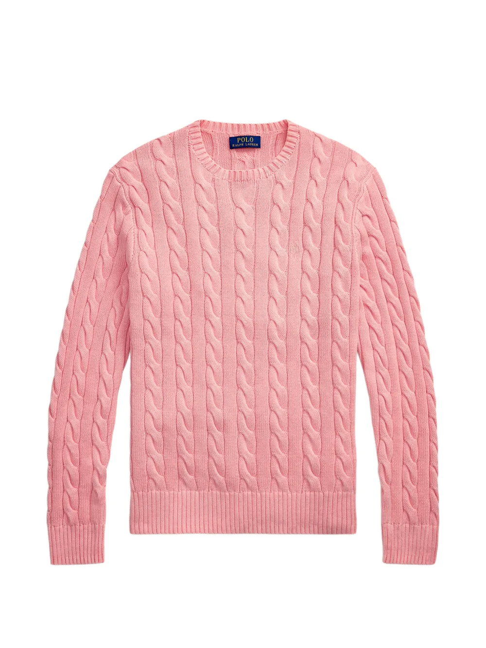 Polo Ralph Lauren cable-knit sweater Roze