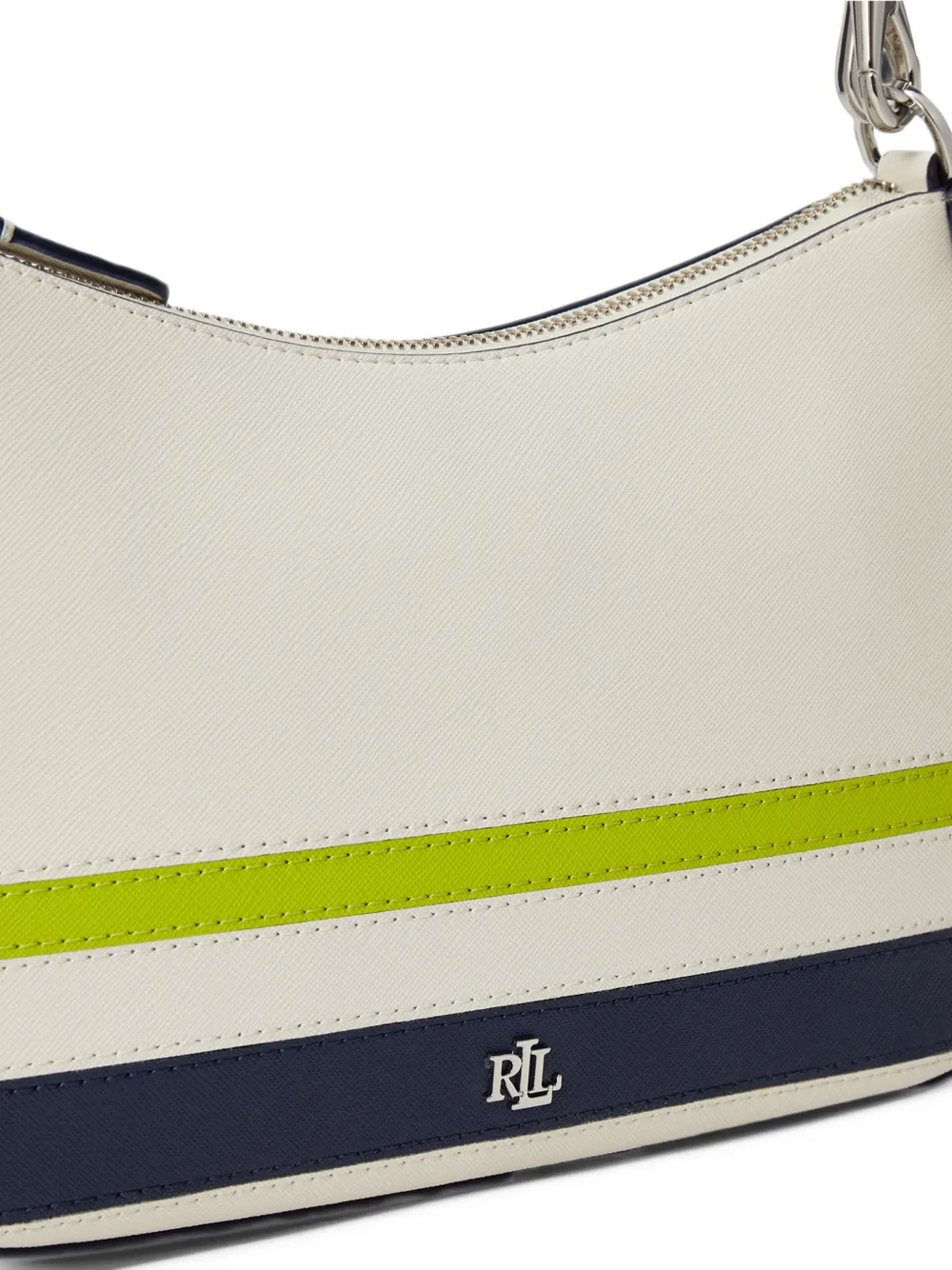 Lauren Ralph Lauren Gestreepte shopper Beige