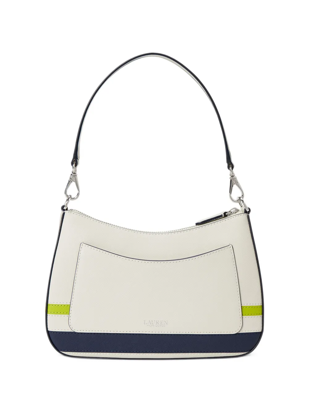 Lauren Ralph Lauren Gestreepte shopper Beige