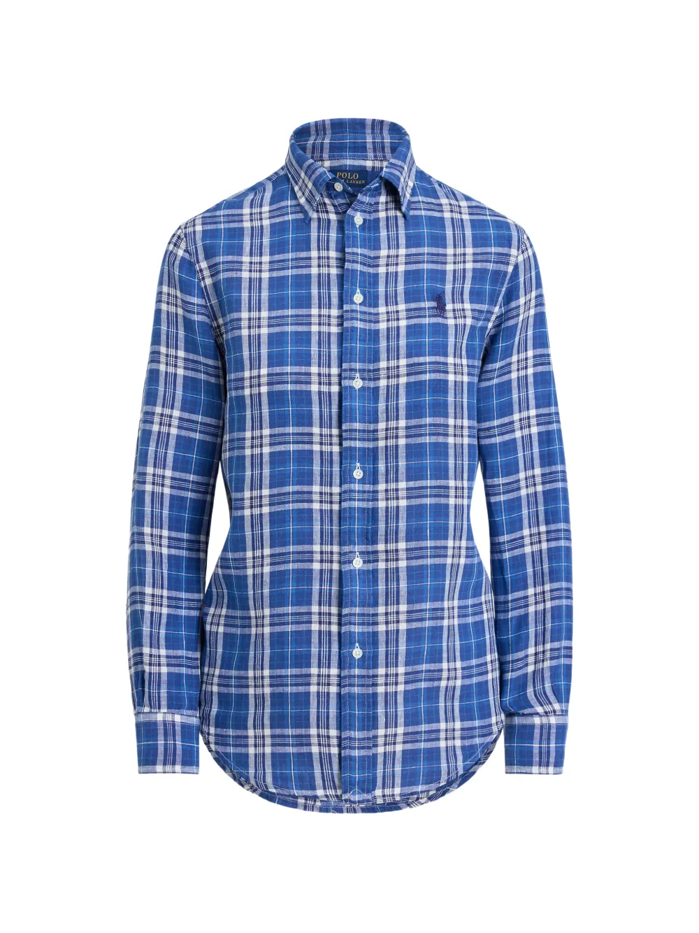 Polo Ralph Lauren check-pattern shirt Blauw