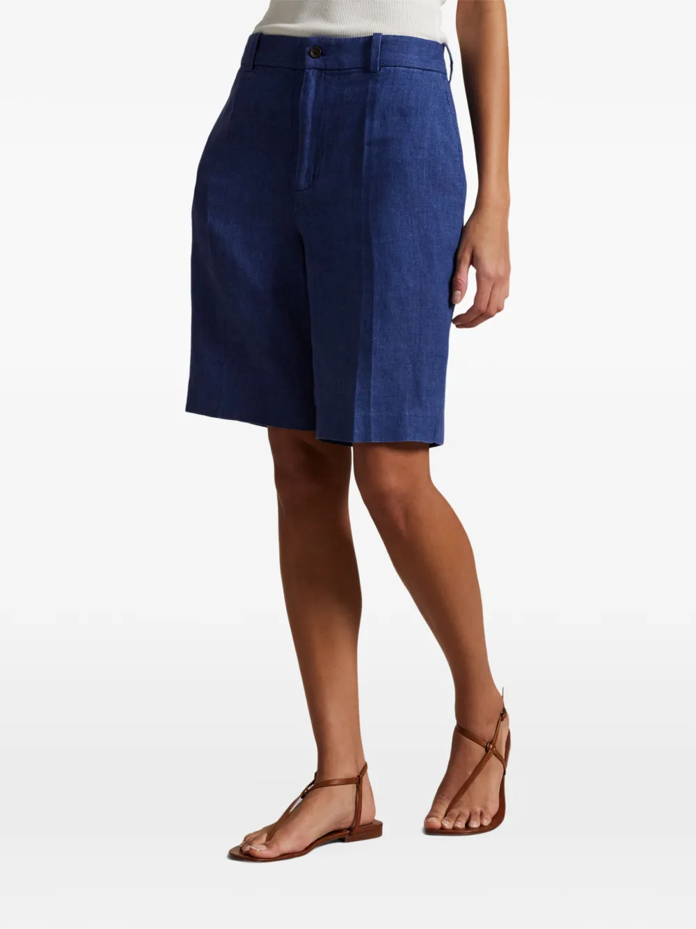 Polo Ralph Lauren pressed-crease shorts Blauw