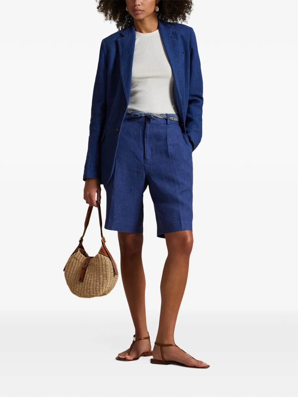 Polo Ralph Lauren pressed-crease shorts Blauw