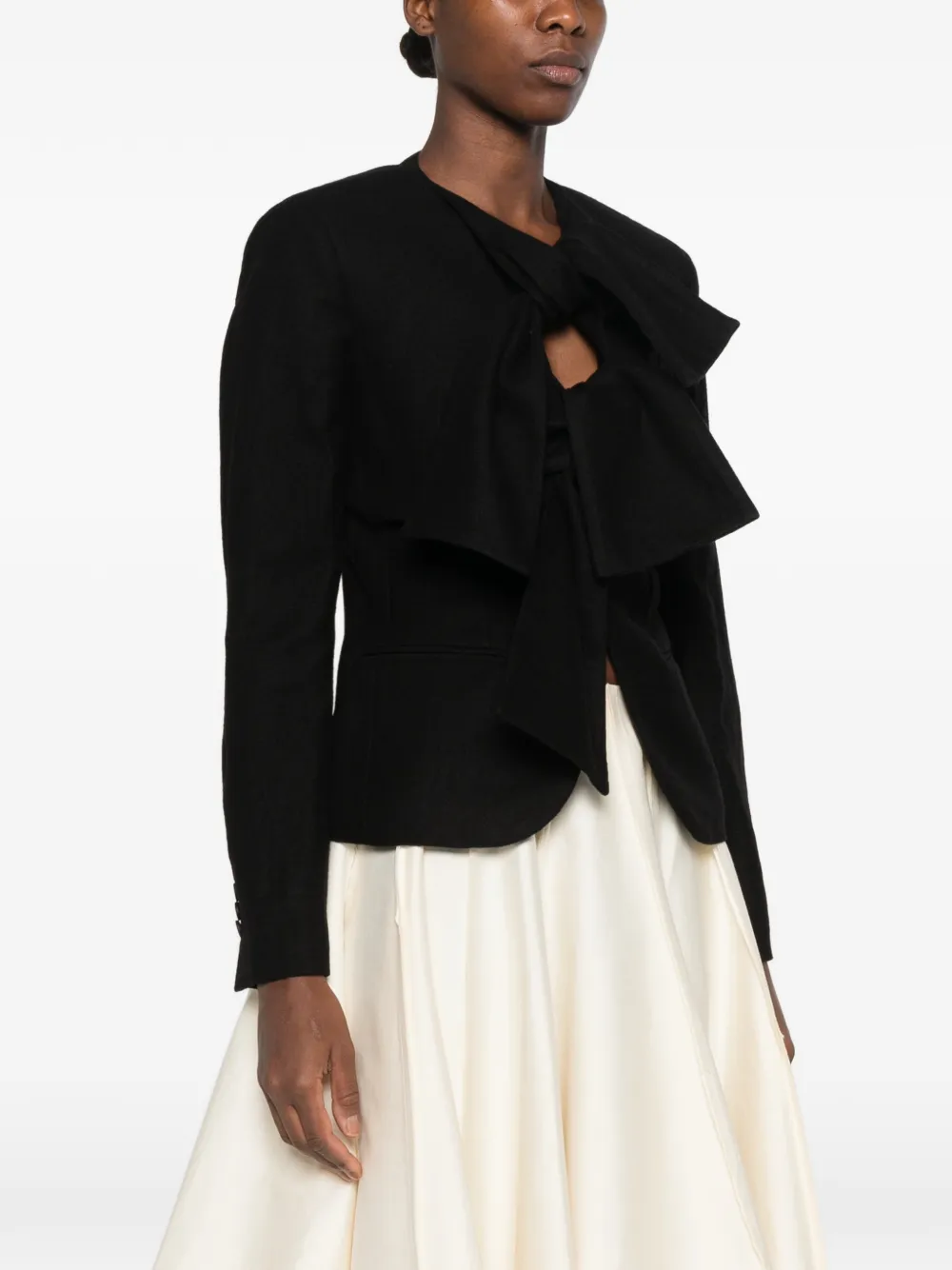 Uma Wang Kebbl jacket Zwart