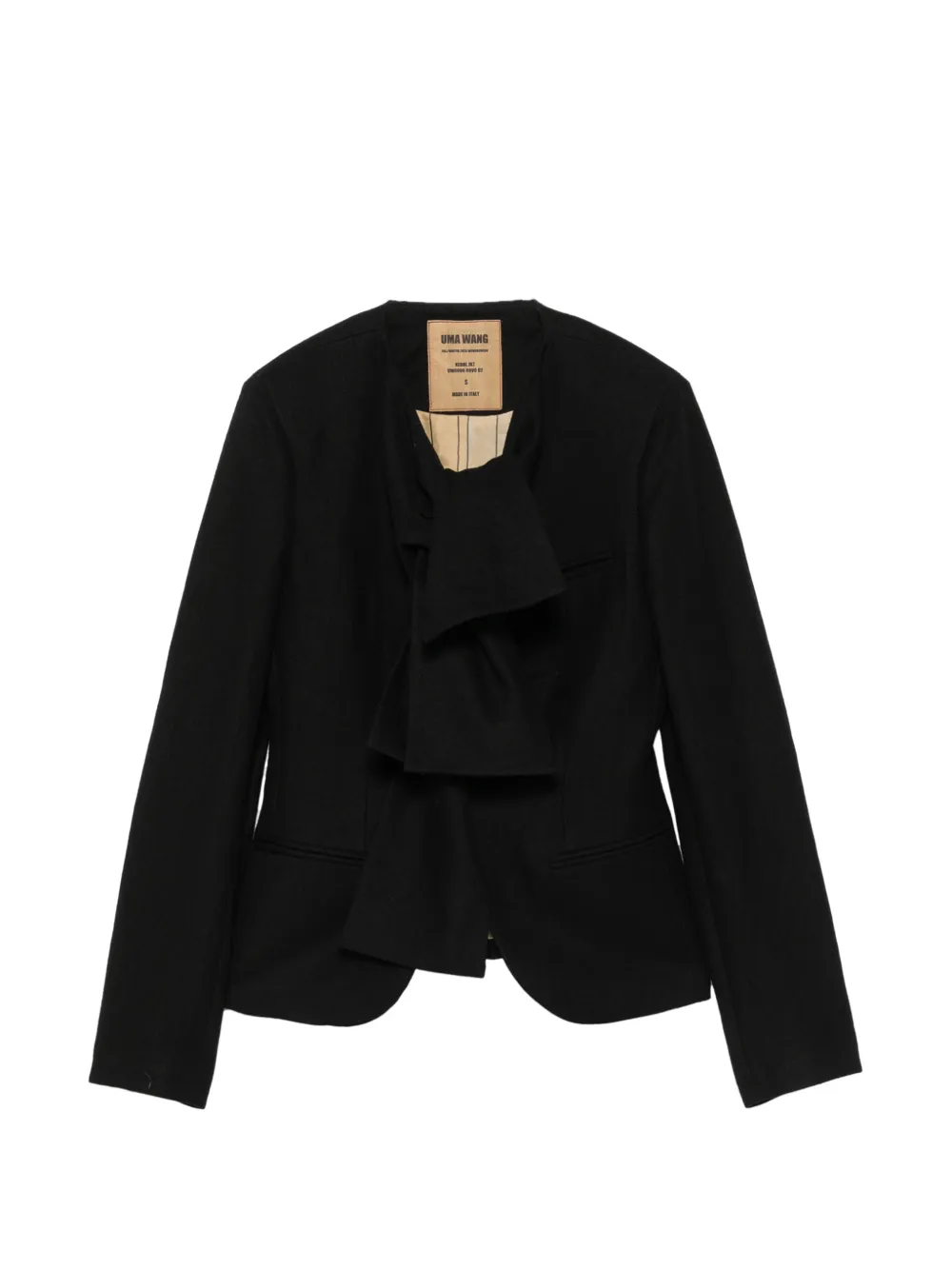 Uma Wang Kebbl jacket Zwart