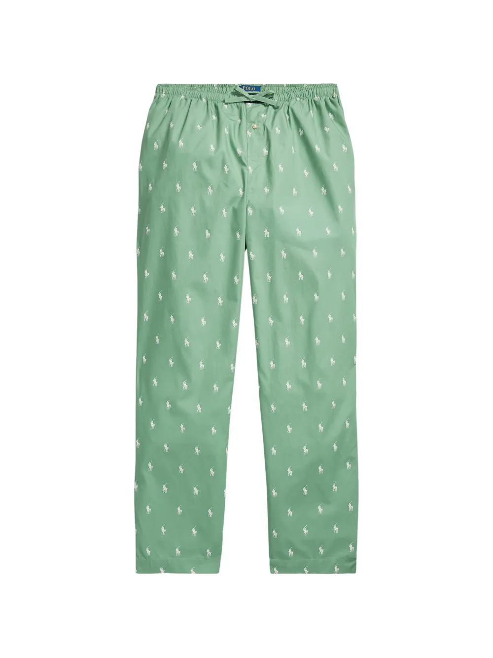 Polo Ralph Lauren Polo Pony patterned drawstring pajamas - Grün