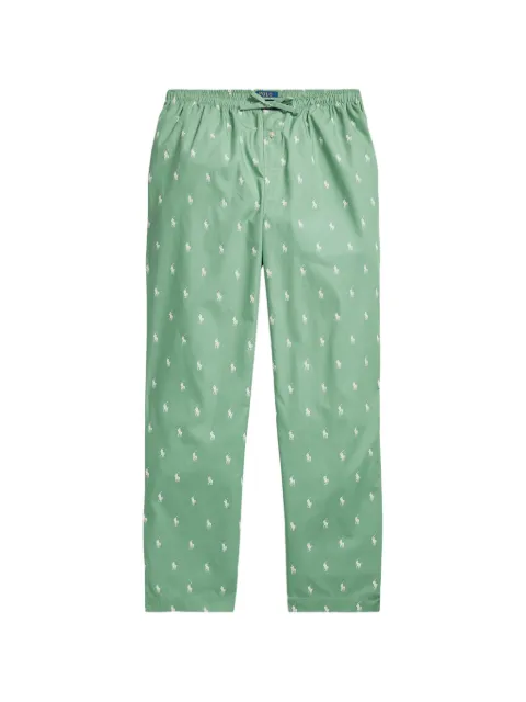 Polo Ralph Lauren Polo Pony patterned drawstring pajamas