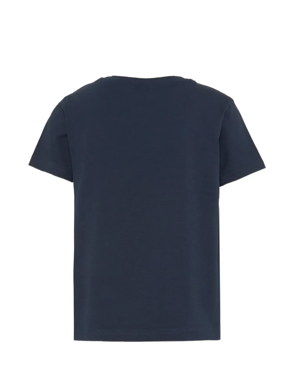North Sails Kids logo-patch T-shirt Blauw