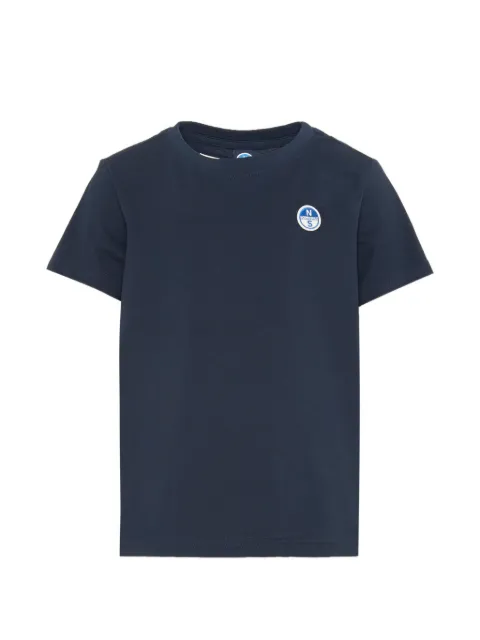 North Sails Kids logo-patch T-shirt