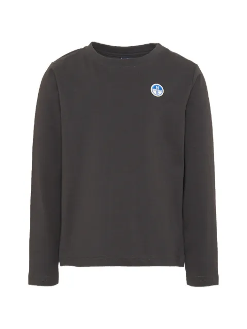 North Sails Kids logo-patch long-sleeve T-shirt