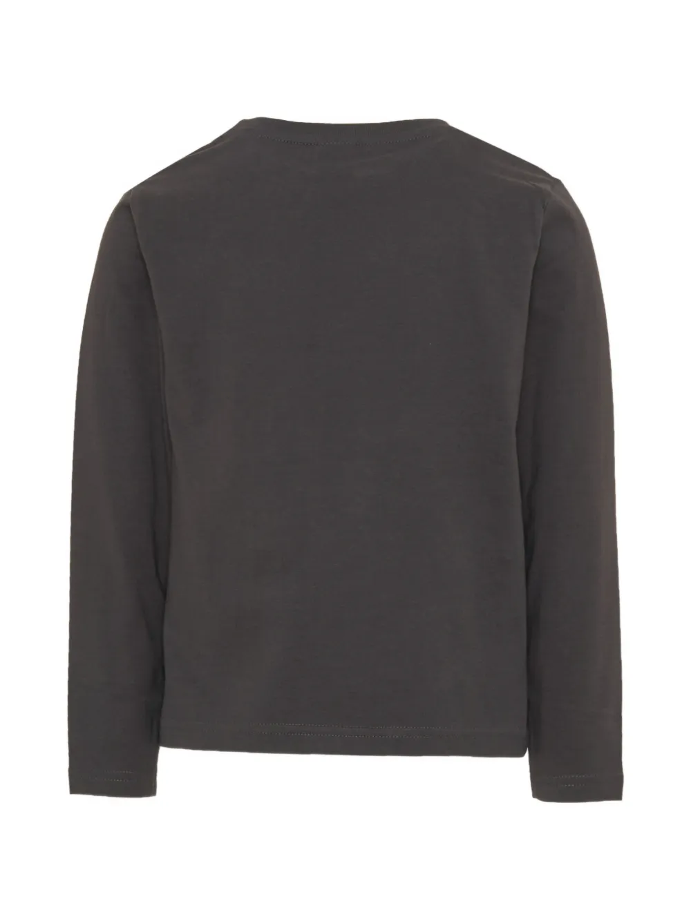North Sails Kids logo-patch long-sleeve T-shirt Zwart