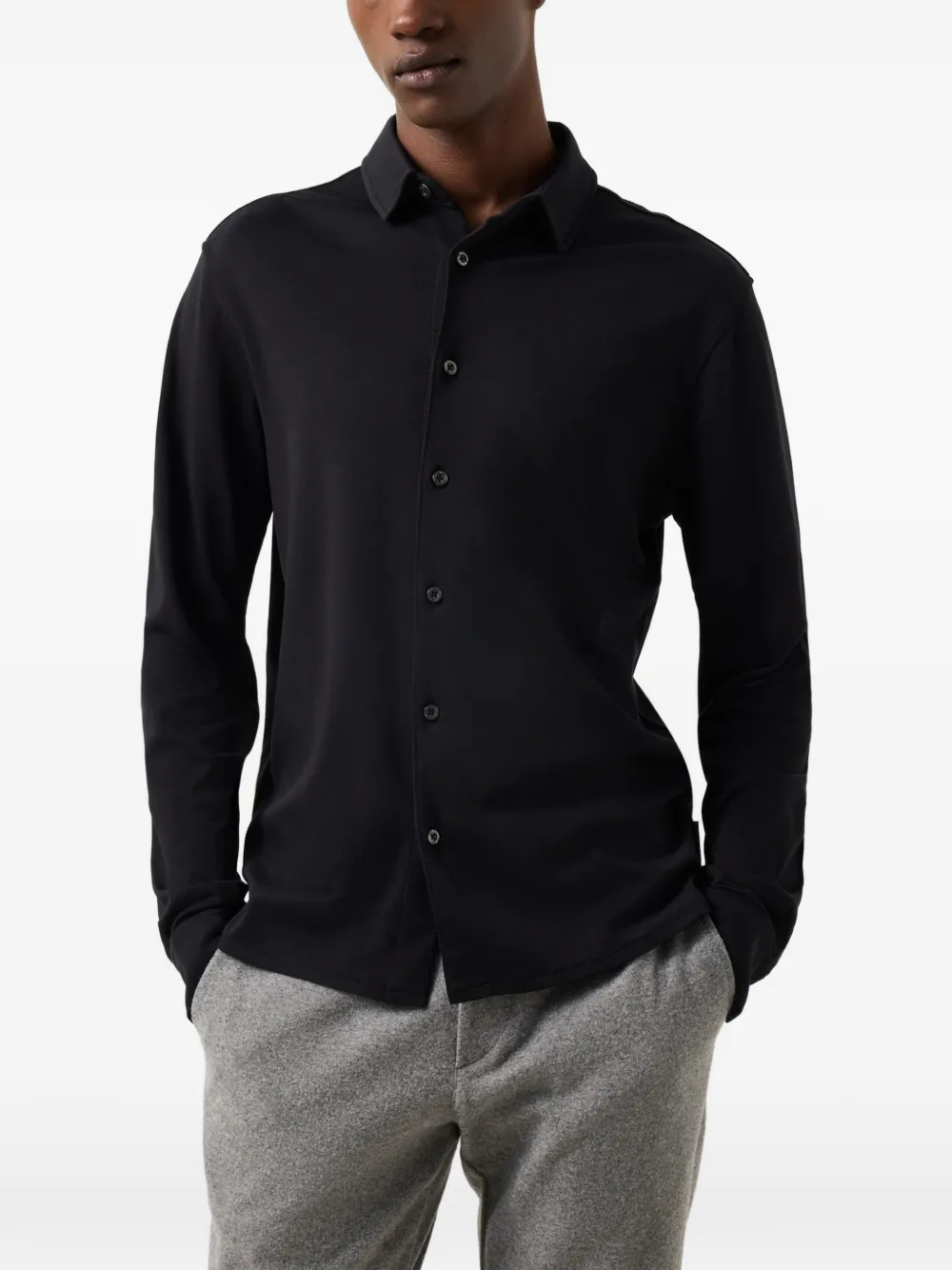 BOGNER Franz cotton shirt Zwart