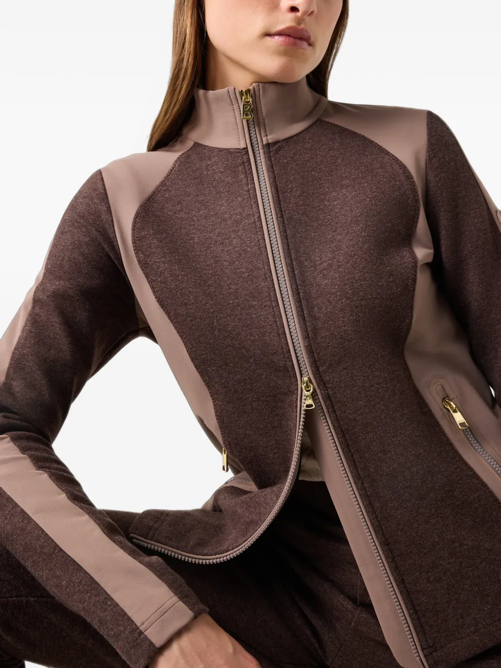 BOGNER Dorinja hybrid-design sweatshirt Bruin