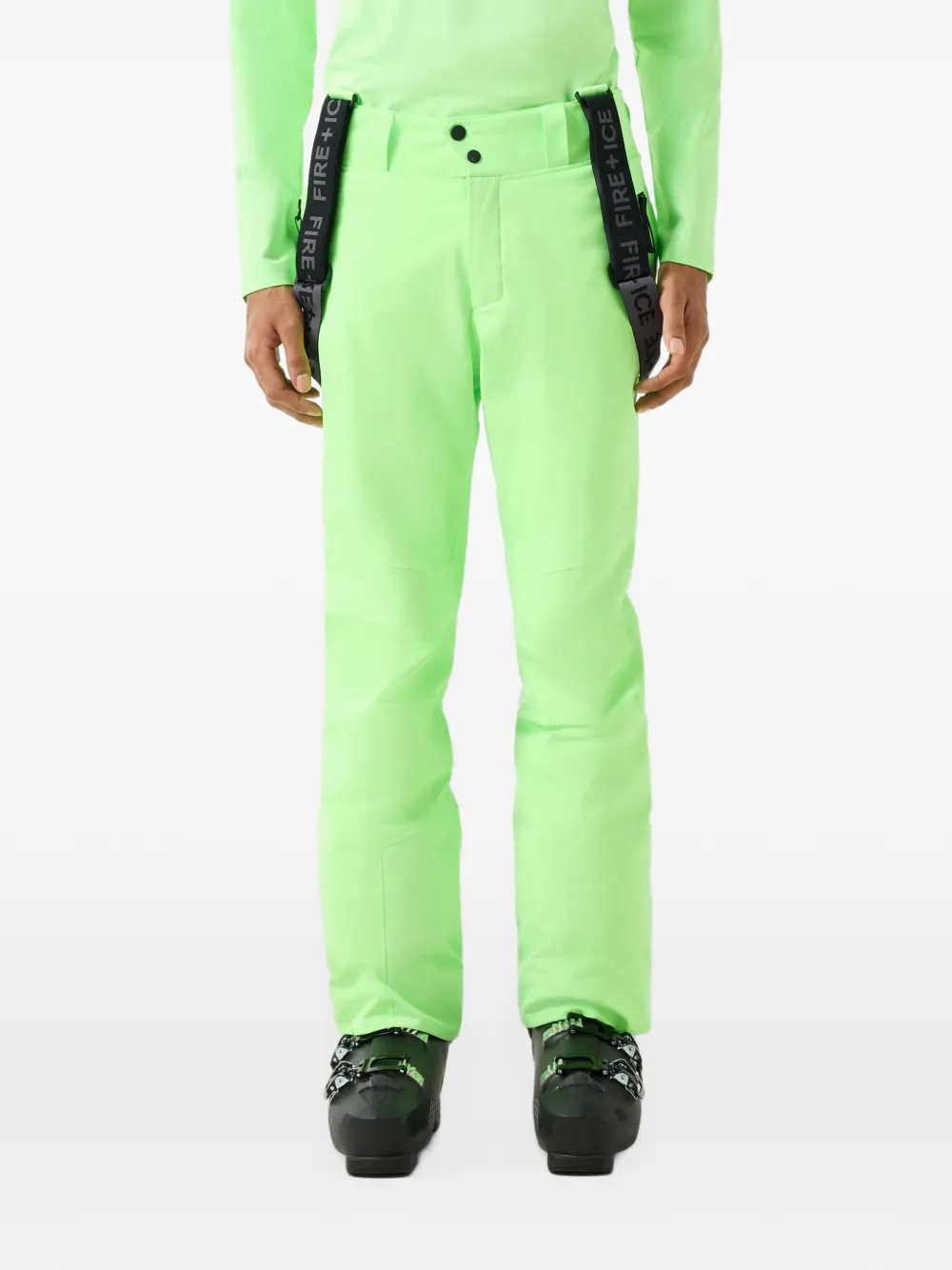 BOGNER FIRE+ICE Scott logo-print ski trousers - Grün