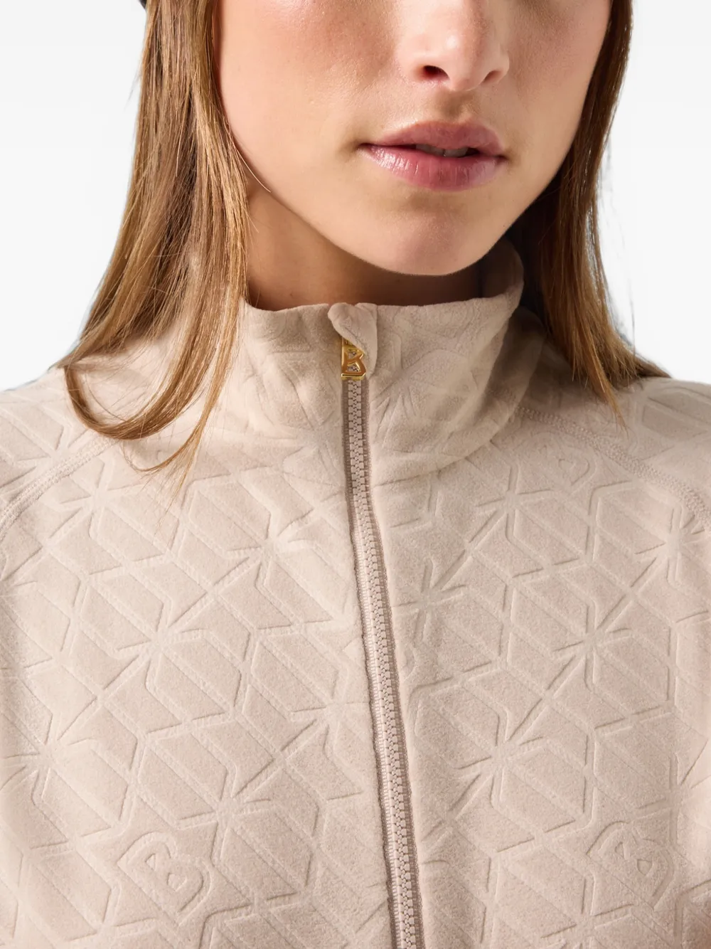 BOGNER Medita quarter-zip top Beige