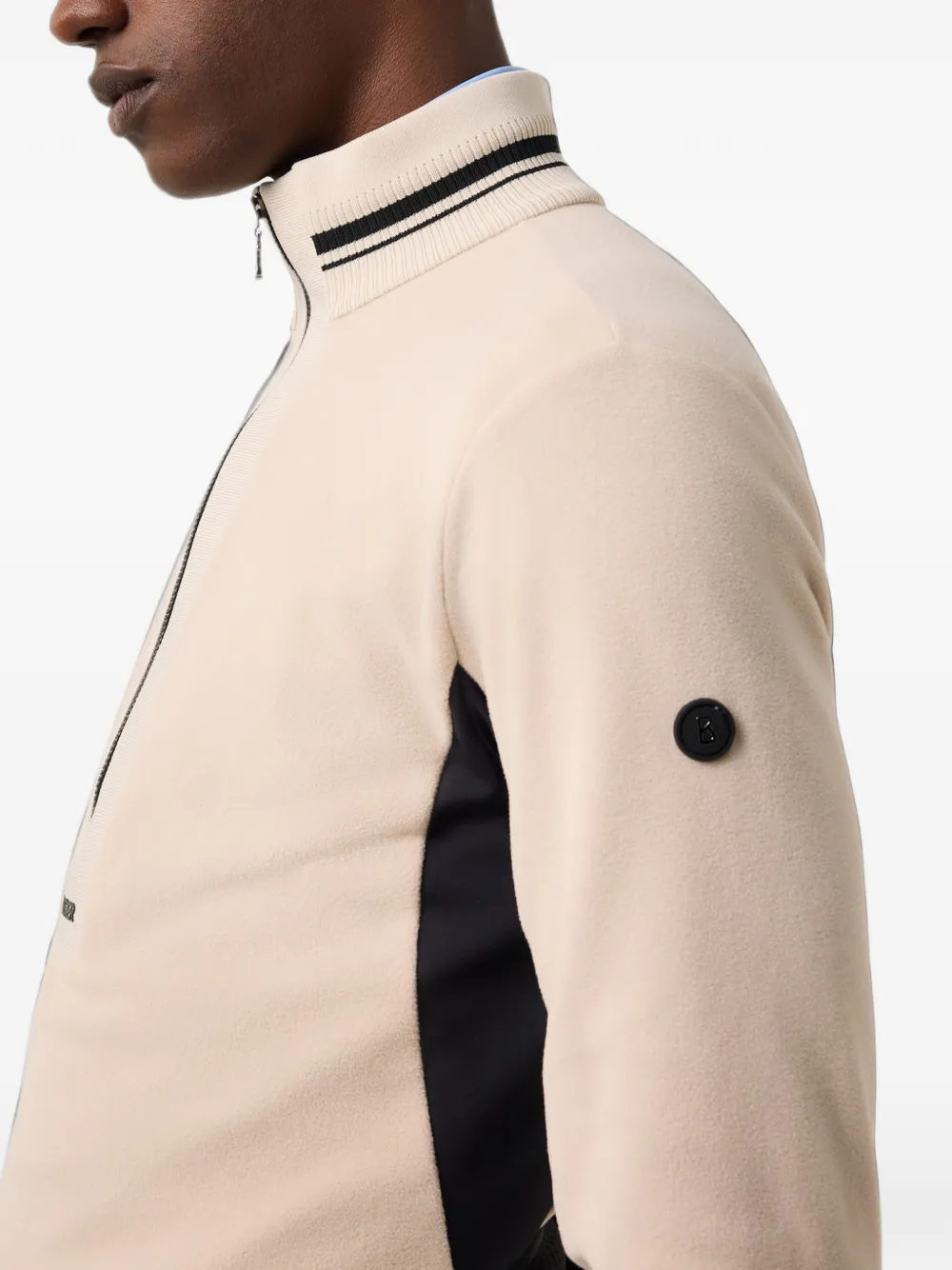 BOGNER Harvey fleece performance sweatshirt Beige
