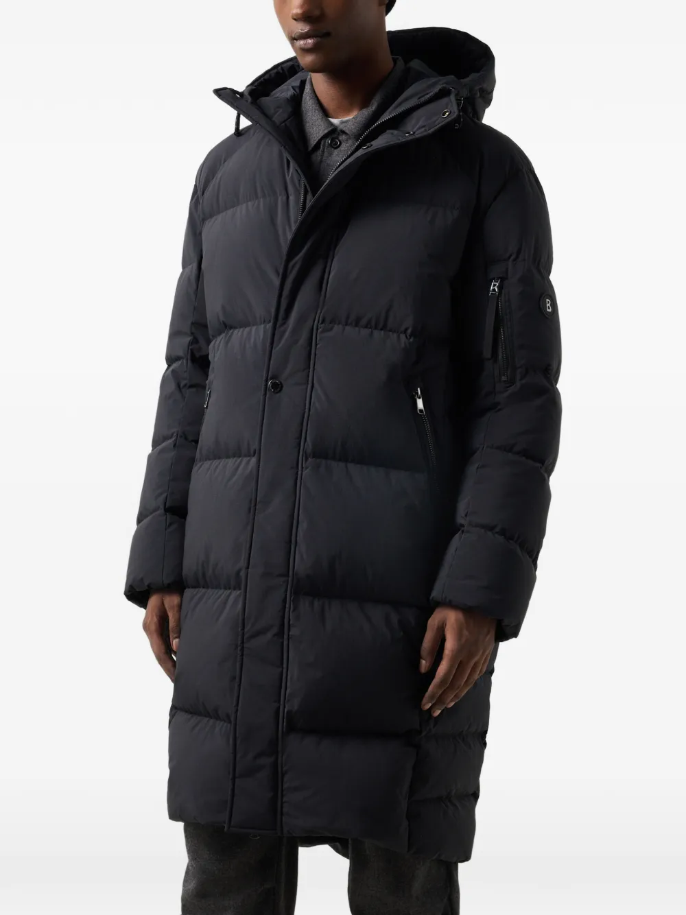 BOGNER Erico quilted padded coat Zwart