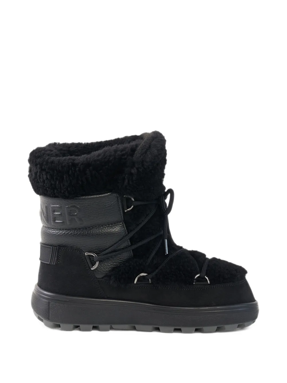 Bogner Chamonix shearling-panelled snow boots in Black