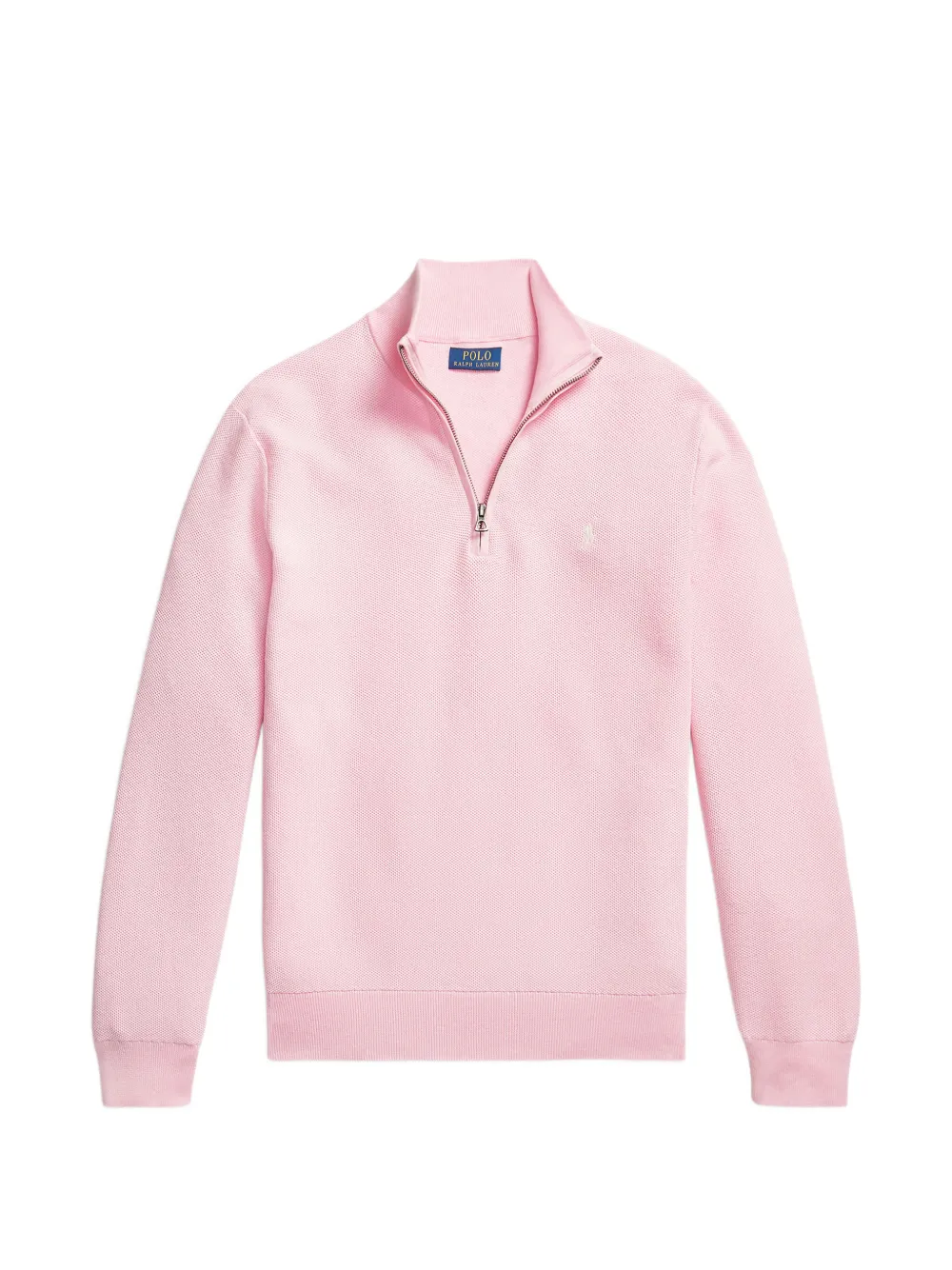 Polo Ralph Lauren quarter-zip knit sweater - Rosa