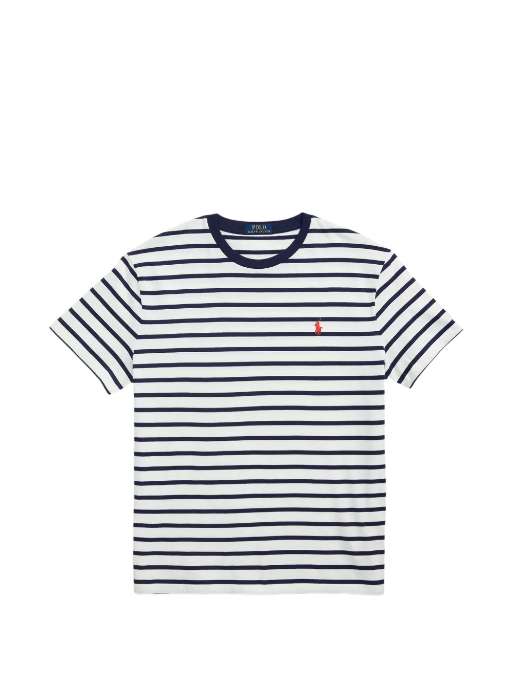 Polo Ralph Lauren Classic Fit striped jersey T-shirt Wit