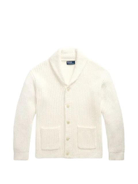 Polo Ralph Lauren linen-Cotton shawl-collar cardigan