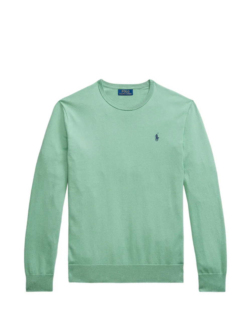 Polo Ralph Lauren logo-embroidered crew-neck sweater - Grün