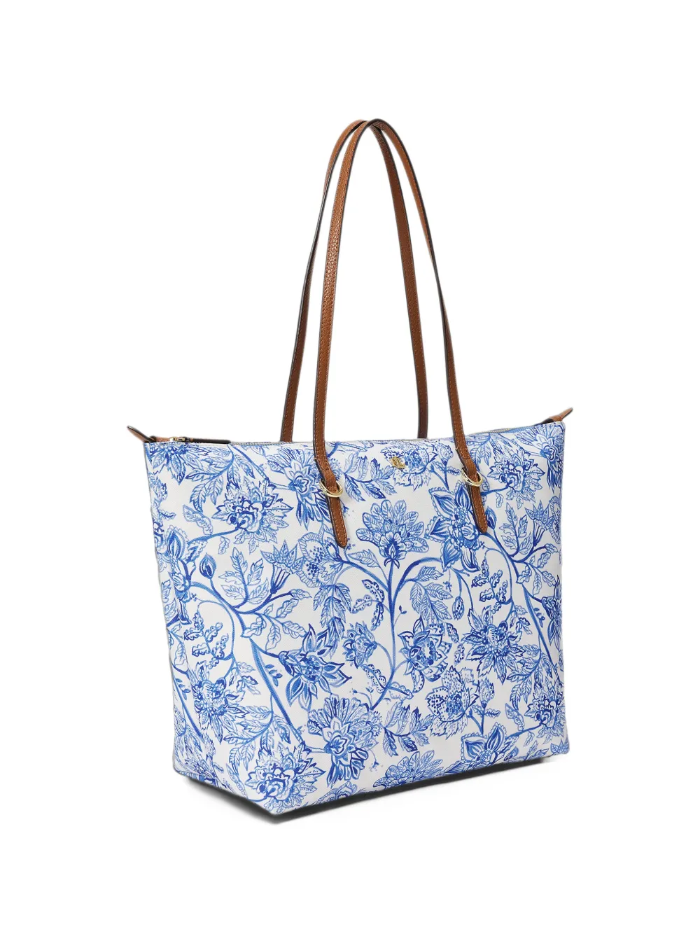 Lauren Ralph Lauren Shopper met bloemenprint Wit