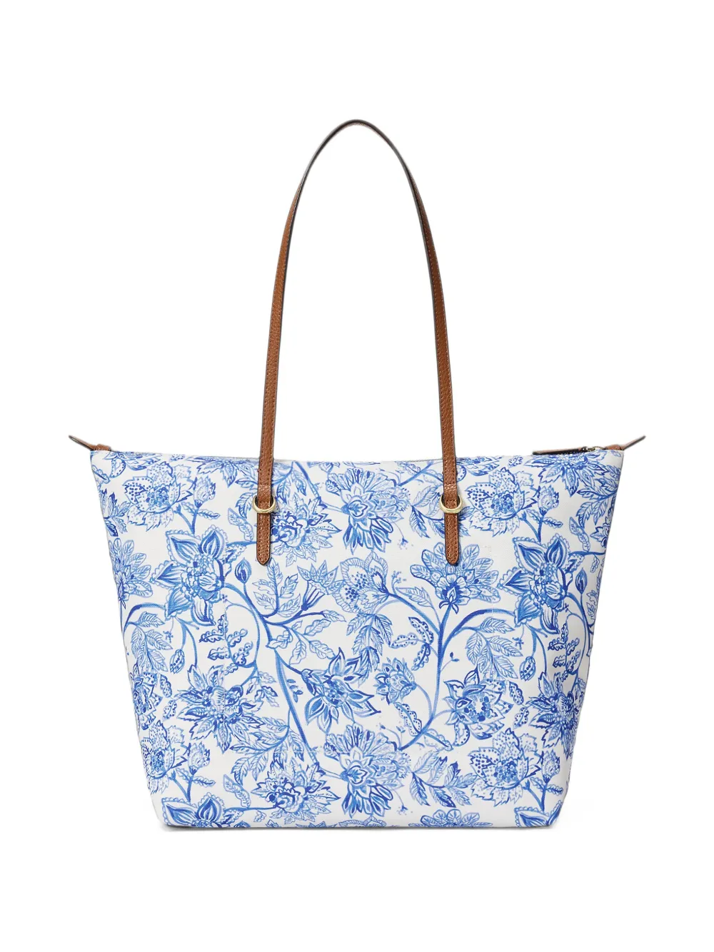Lauren Ralph Lauren floral-print tote bag - Bianco