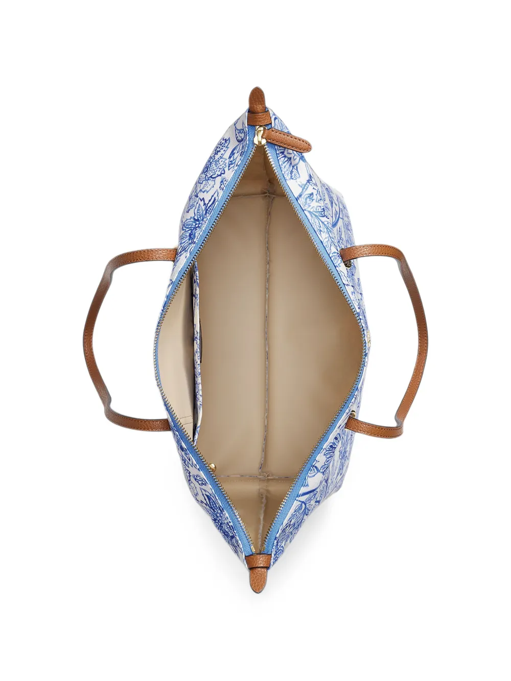 Lauren Ralph Lauren Shopper met bloemenprint Wit