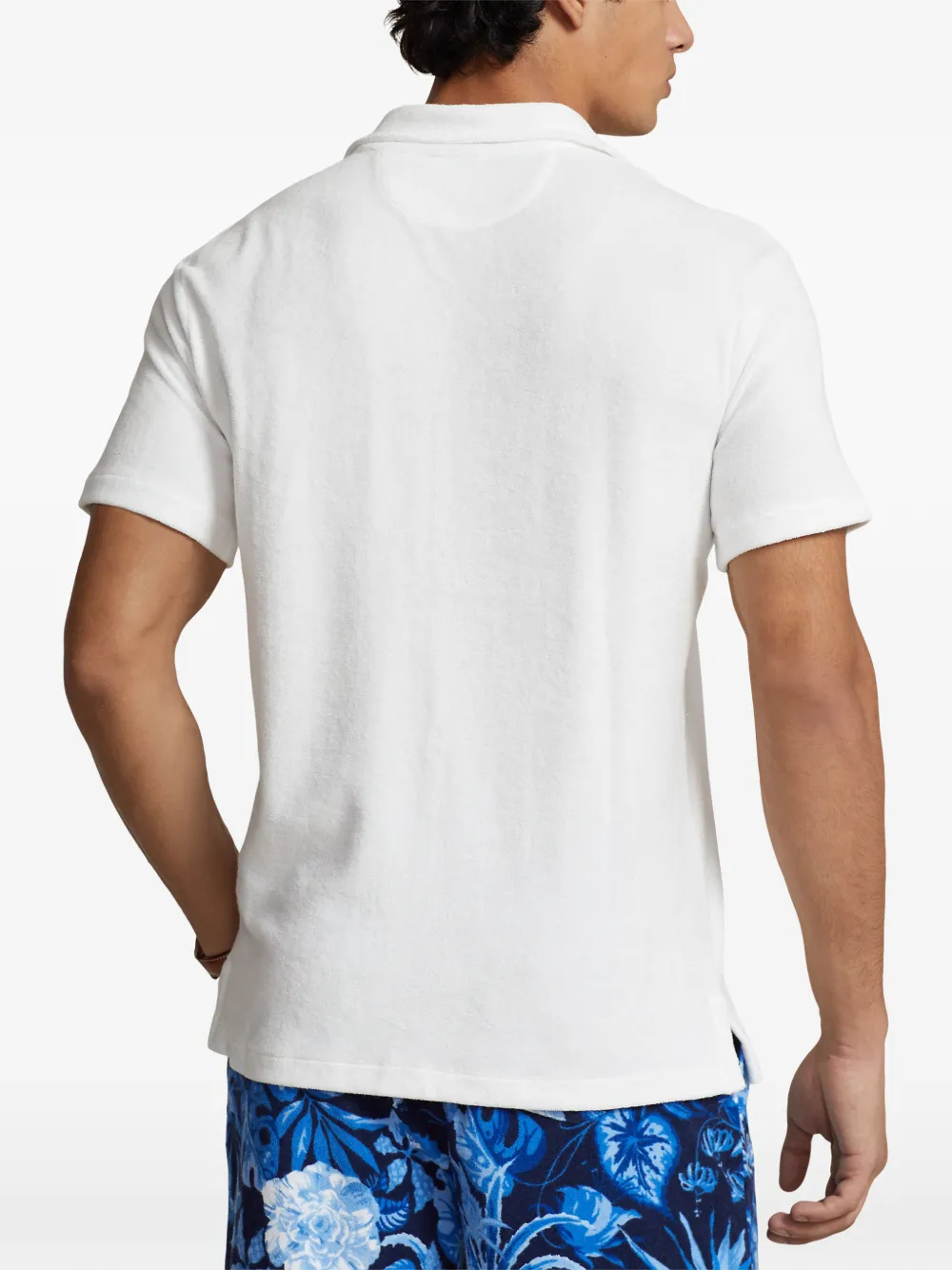 Polo Ralph Lauren logo-embroidered shirt Wit