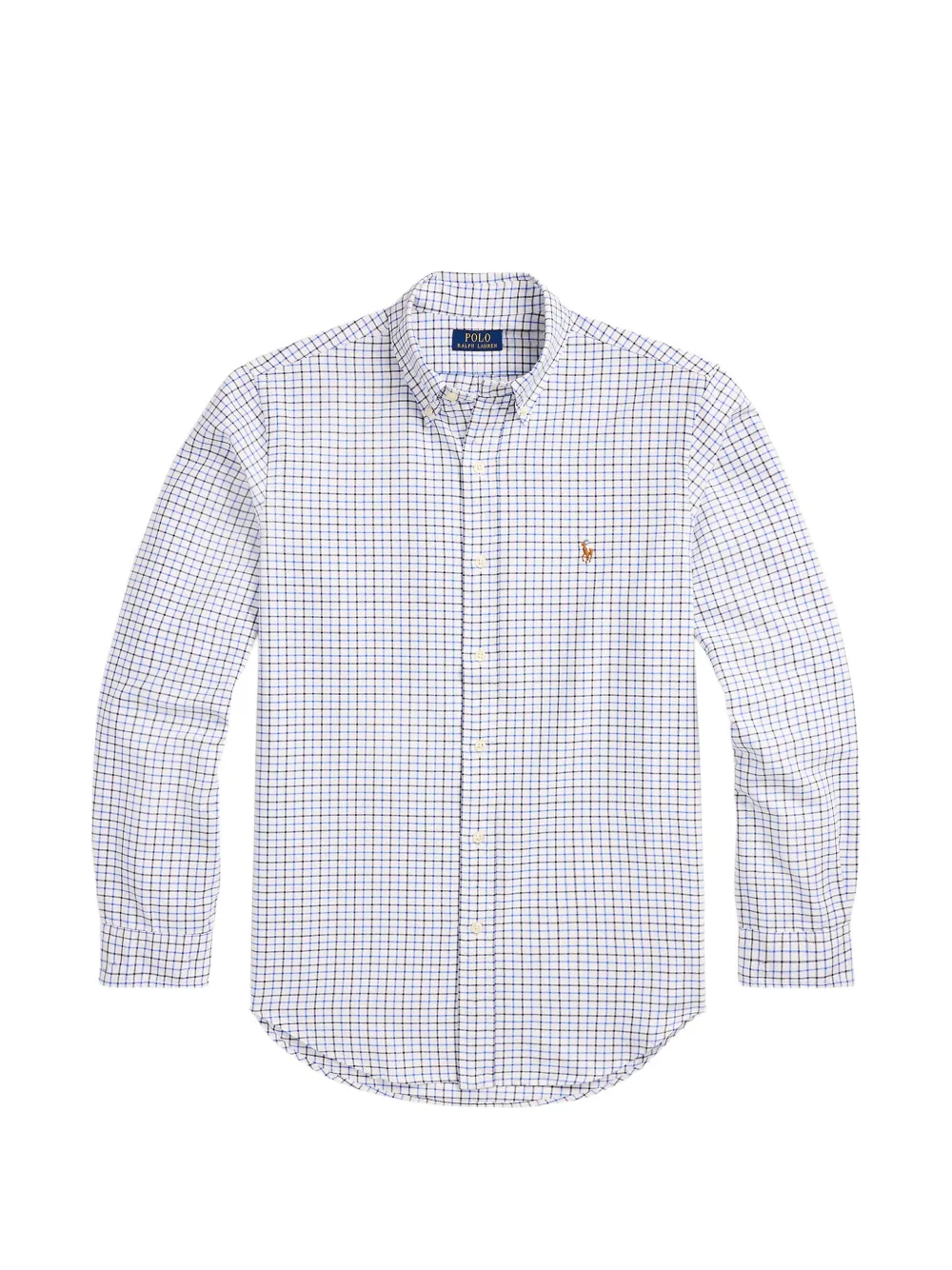 Polo Ralph Lauren check-pattern button-down shirt Wit