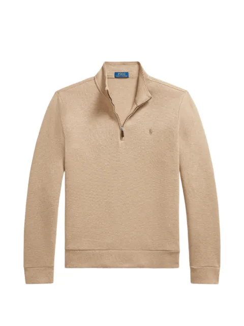 Polo Ralph Lauren quarter-zip embroidered-logo sweatshirt