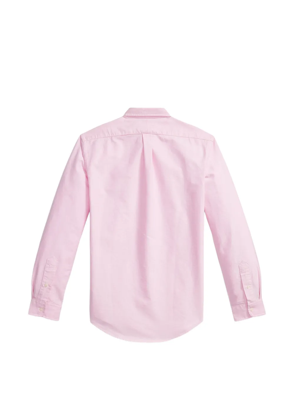 Polo Ralph Lauren logo-embroidered button-down shirt Roze