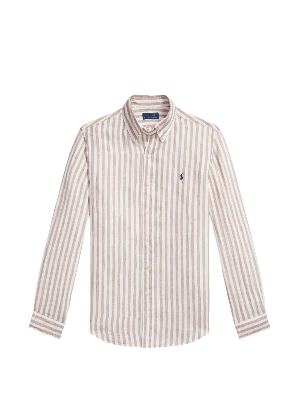 Polo Ralph Lauren striped linen shirt Beige