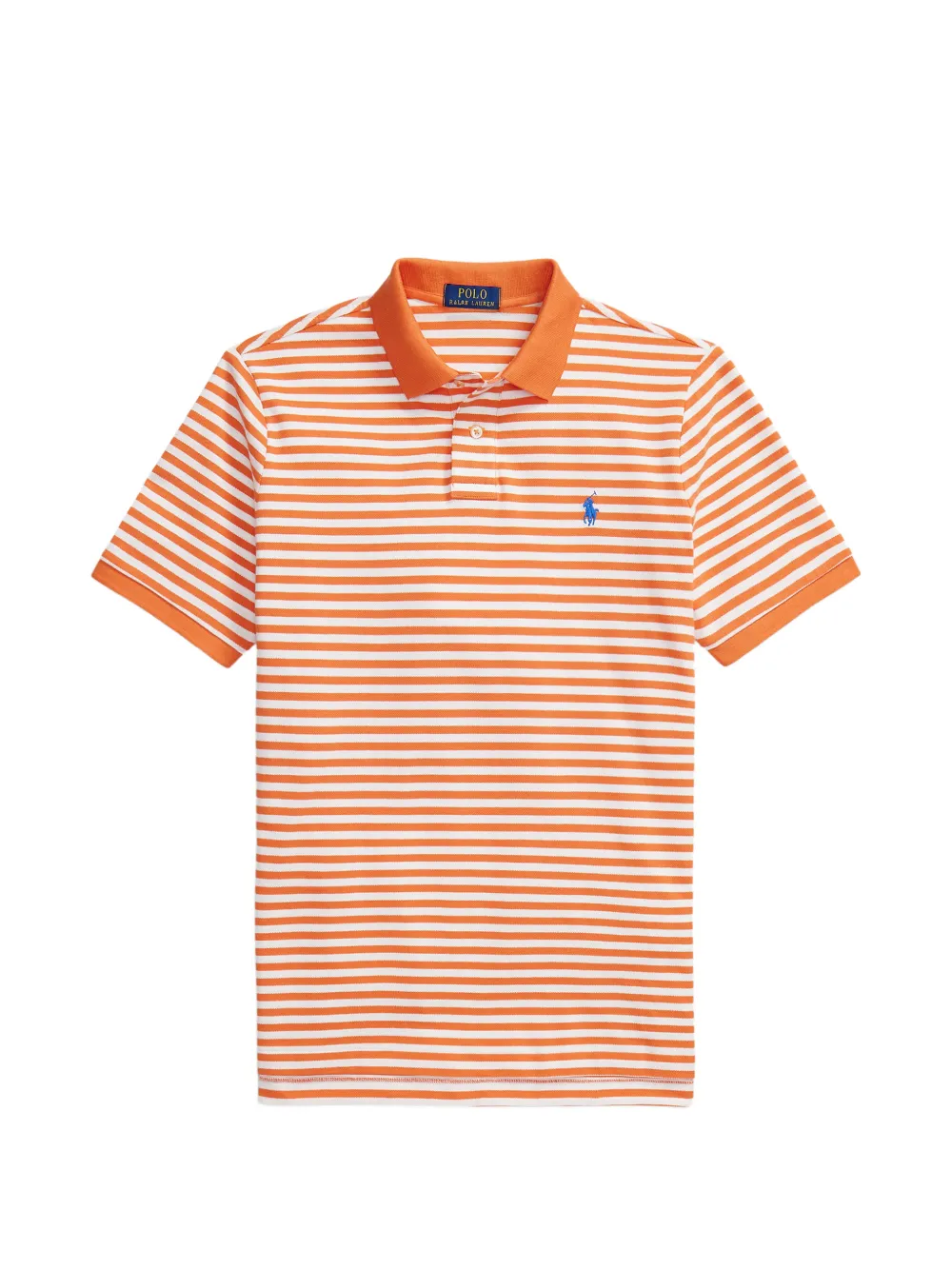 Polo Ralph Lauren striped cotton polo shirt - Arancione