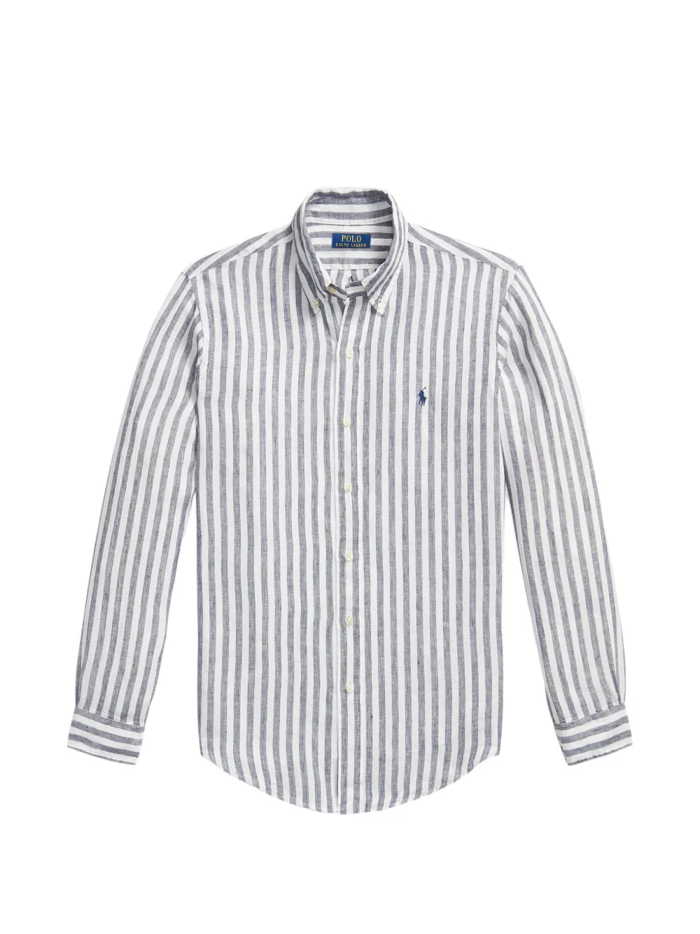 Polo Ralph Lauren striped linen shirt - Weiß