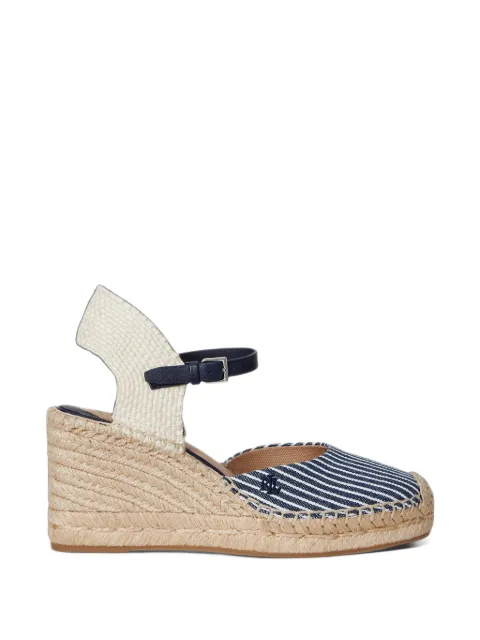 Lauren Ralph Lauren striped espadrille sandals