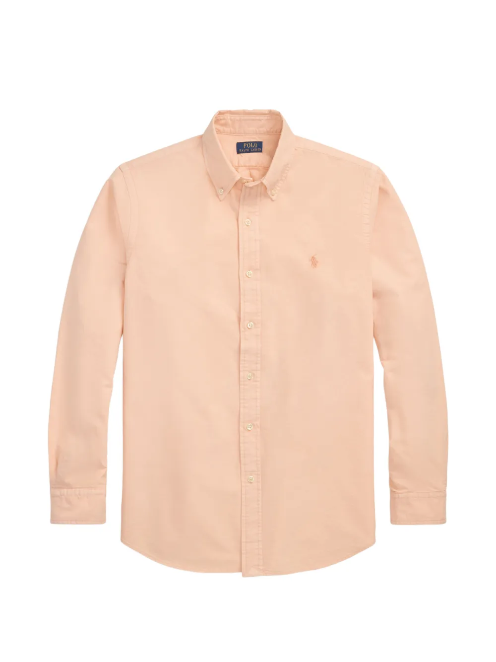 Polo Ralph Lauren logo-embroidered button-down shirt Oranje