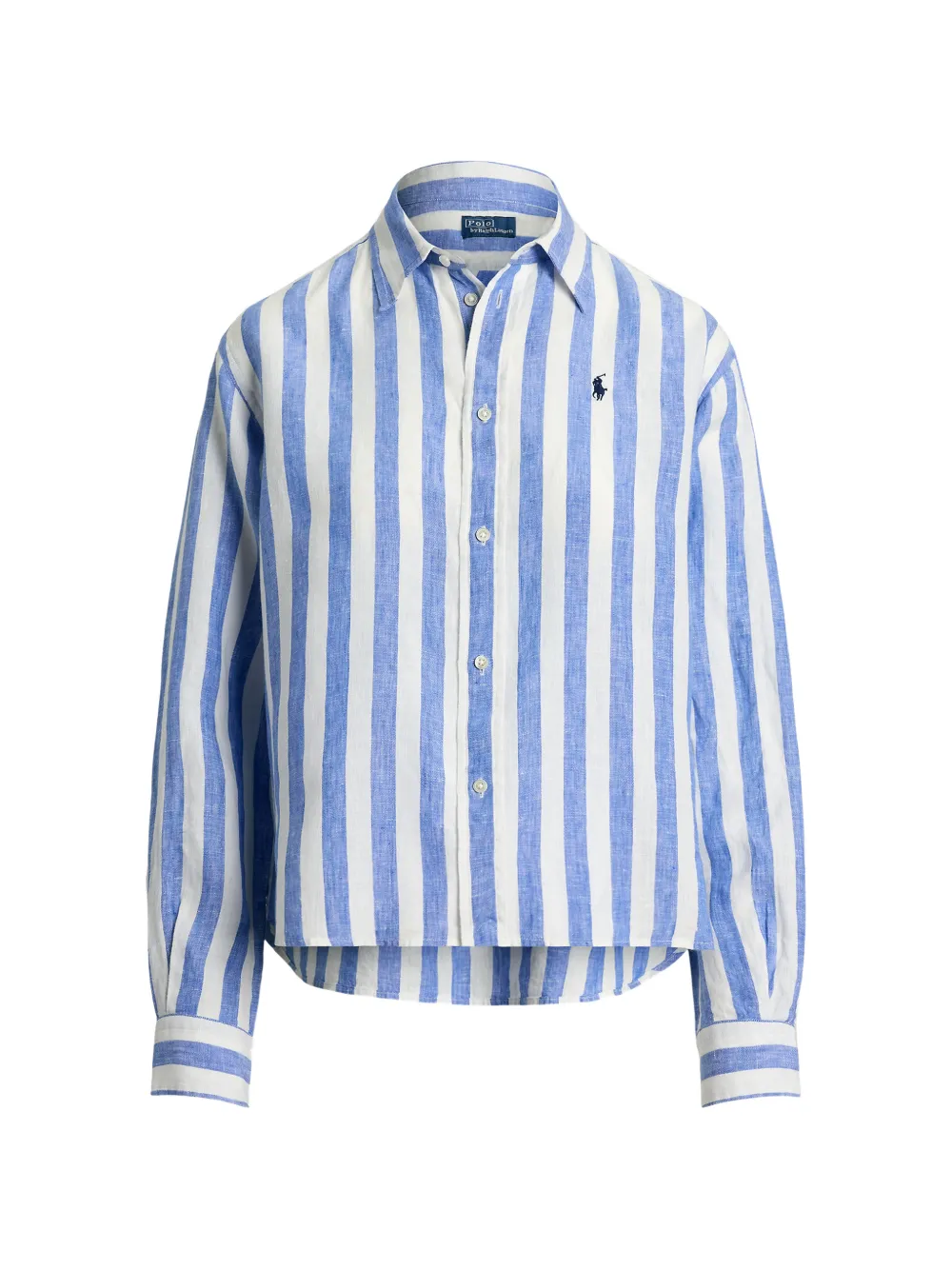 Polo Ralph Lauren striped linen shirt - Blau